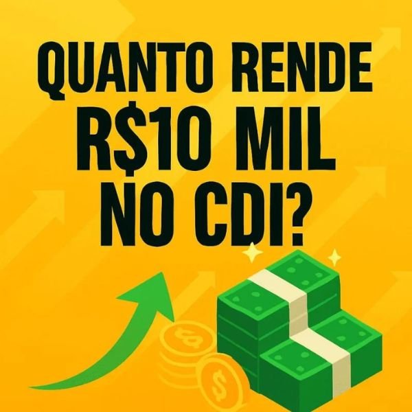 Quanto rende R$ 10 mil investidos no CDI hoje, com a SELIC a 15%